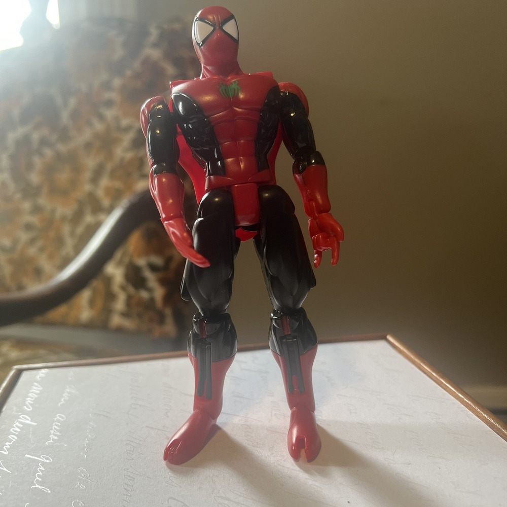 VTG Spider-Man Shape Shifters Night Force  6.5" Action Figure Toy Biz 1998 -